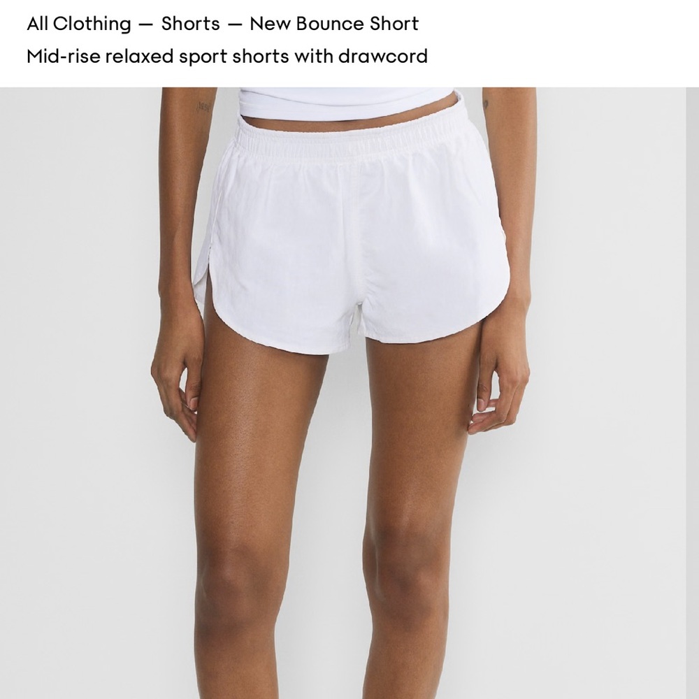Aritzia New Bounce Shorts in Poppy Red